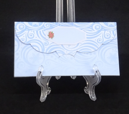 Cheery Santa Money Wallet by Joan Prince