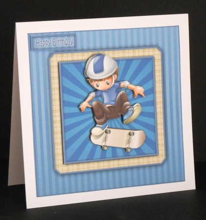 Skater 3 Page Mini Kit by Joan Prince