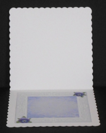 Build A Shabby Chic Decoupage Pansy Card Topper Kit With Assorted Insert Greetings by Joan Prince