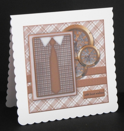Male card Shirt & Tie by Joan Prince