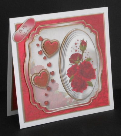Hearts and Roses - Multi-layered Card Mini Kit by Joan Prince