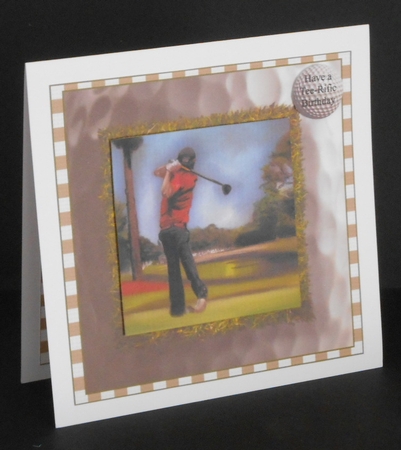 GOLF PARFECT BIRTHDAY by Joan Prince