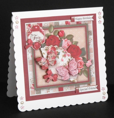 MY FAIR LADY 7.5 Decoupage & Insert Mini Kit by Joan Prince