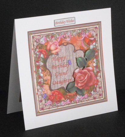 Happy Birthday Granddaughter Mini Kit by Joan Prince