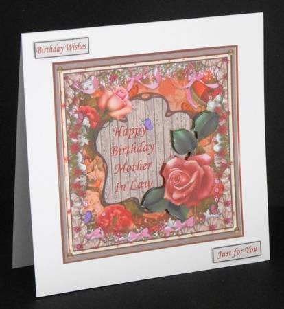 Happy Birthday Mother In Law Mini Kit by Joan Prince