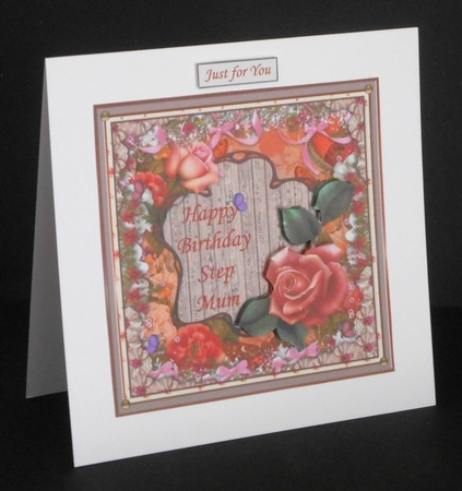 Happy Birthday Step Mum Mini Kit by Joan Prince