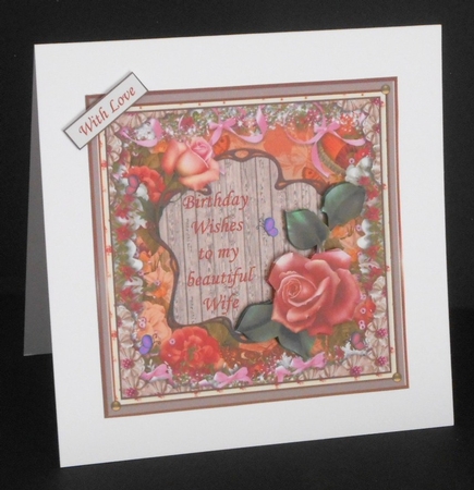 Birthday Wishes to my Beautiful Wife Mini Kit by Joan Prince