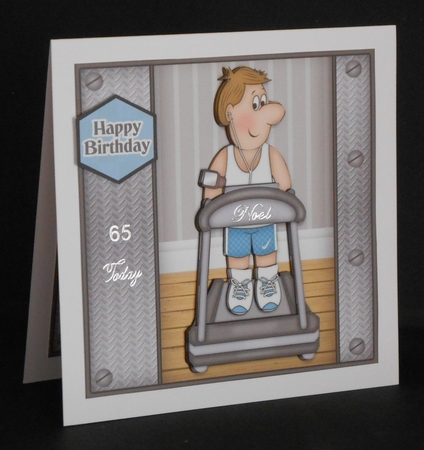 Treadmill Dave Mini Kit Birthday/Fathers Day by Joan Prince