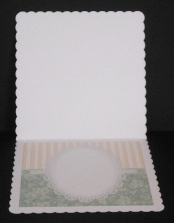 Lace Oval & Roses  INSERT by Joan Prince