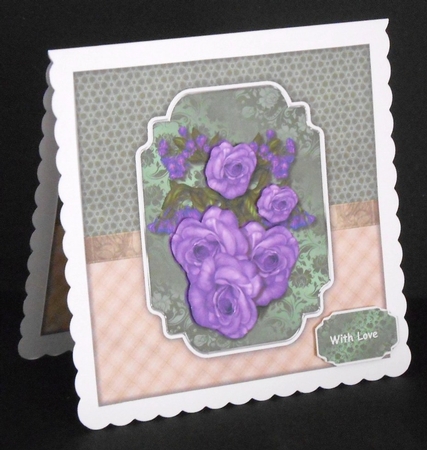 Lavender Roses by Joan Prince