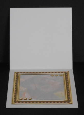 JJ LOVE MY DOG LABRADOR RETRIEVER 8X8 CHOCOLATE INSERT BLANK by Joan Prince