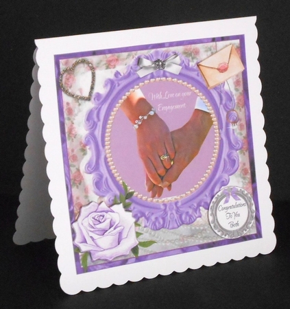 LILAC ROSE ENGAGEMENT by Joan Prince