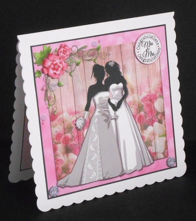 MRS & MRS WEDDING mini kit by Joan Prince