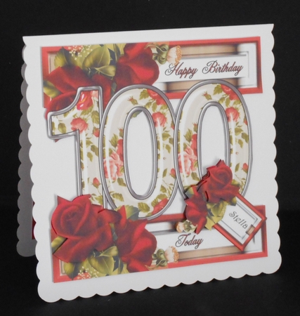 Special Ages Floral - 100 Today by Joan Prince