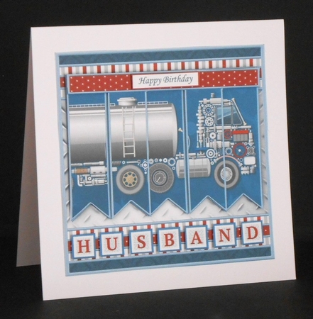 TANKER LORRY 7.5 Alphabet and Age Quick Card Kit Create Any Name by Joan Prince