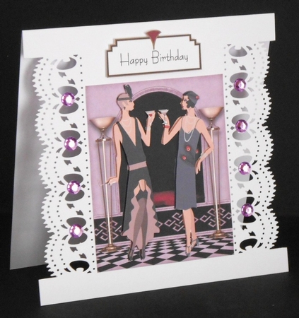 Art Deco Quick Card by Joan Prince