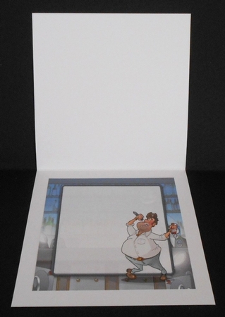 Karaoke Dude 2 8x8 Insert by Joan Prince