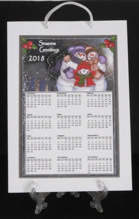 Mini Kit- A4 Xmas Calendar for 2025 # 15 by Joan Prince