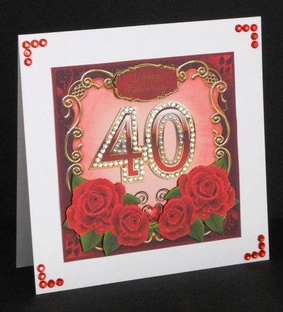 40TH RUBY WEDDING ANNIVERSARY  by Joan Prince