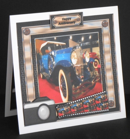 Taking Photos Of A Vintage Classic 8x8   3 by Joan Prince