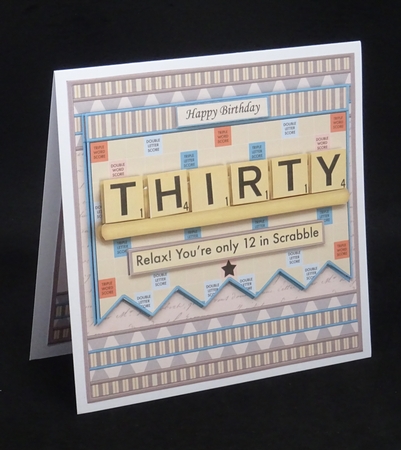 30 IN SCRABBLE 7.5 Alphabet Quick Card Kit Create Any Name by Joan Prince