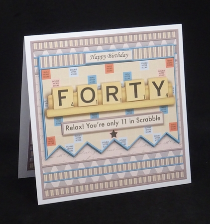 40 IN SCRABBLE 7.5 Alphabet Quick Card Kit Create Any Name by Joan Prince