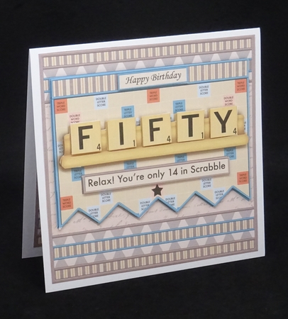 50 IN SCRABBLE 7.5 Alphabet Quick Card Kit Create Any Name by Joan Prince