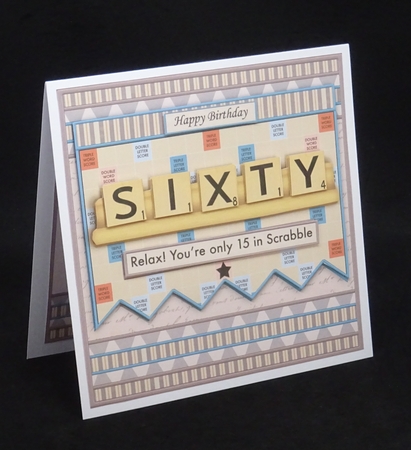 60 IN SCRABBLE 7.5 Alphabet Quick Card Kit Create Any Name by Joan Prince