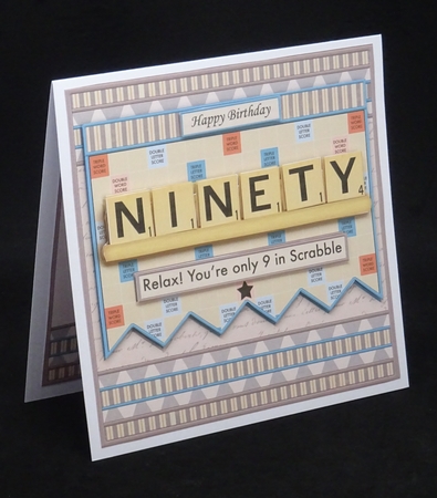 90 IN SCRABBLE 7.5 Alphabet Quick Card Kit Create Any Name by Joan Prince