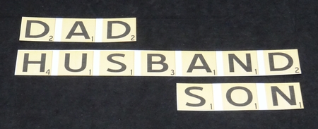90 IN SCRABBLE 7.5 Alphabet Quick Card Kit Create Any Name by Joan Prince