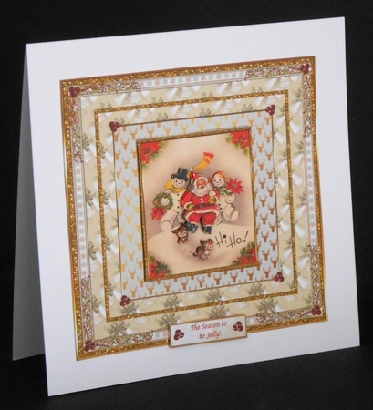 The Season to be Jolly Topper by Joan Prince