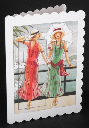 Art Deco Sailing v2 by Joan Prince