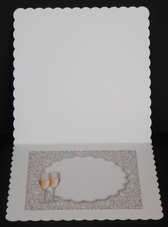 Silver Wedding Insert by Joan Prince
