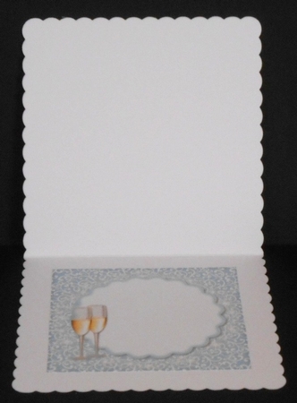 Blue Wedding Insert by Joan Prince