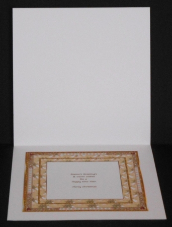 Christmas Glitter Insert 1 by Joan Prince