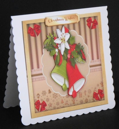 Beautiful Christmas Bells and Bows  by Joan Prince