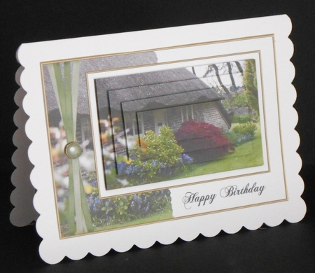 Thatched Cottage Birthday Mini Kit by Joan Prince
