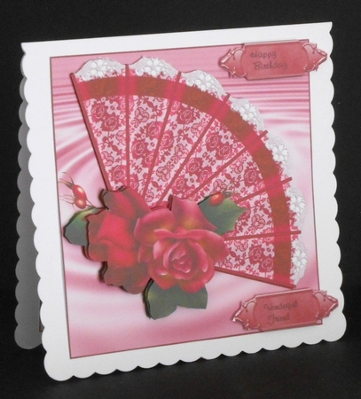 radiance rose fan mini kit by Joan Prince
