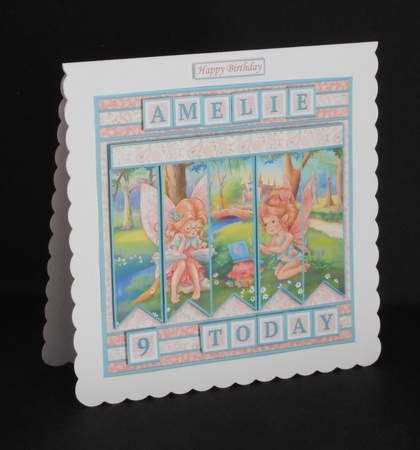 FAIRYLAND 7.5 Alphabet and Age Quick Card Kit Create Any Name by Joan Prince
