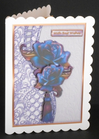 Classic Autumn Roses by Joan Prince