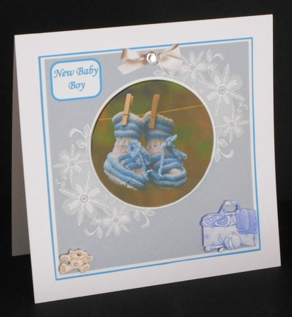 NEW BABY BOY HES HERE - ITS LOVELY TO MEET YOU 2 by Joan Prince
