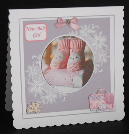 NEW BABY GIRL SHES HERE - ITS LOVELY TO MEET YOU 2 by Joan Prince