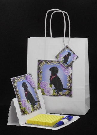 BLACK LABRADOR mini kit by Joan Prince