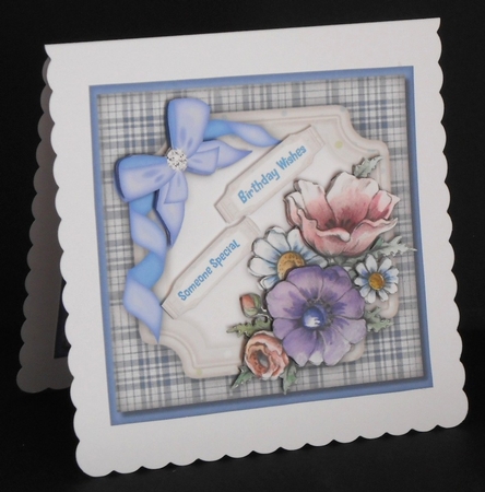 Beautiful Spray of Flowers  by Joan Prince