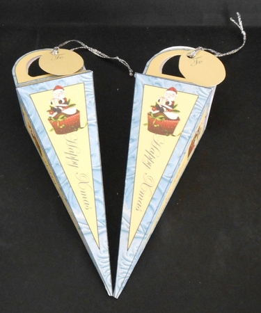 Icicle Box- Christmas #7 by Joan Prince