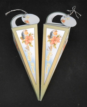 Icicle Box- Christmas #8 by Joan Prince
