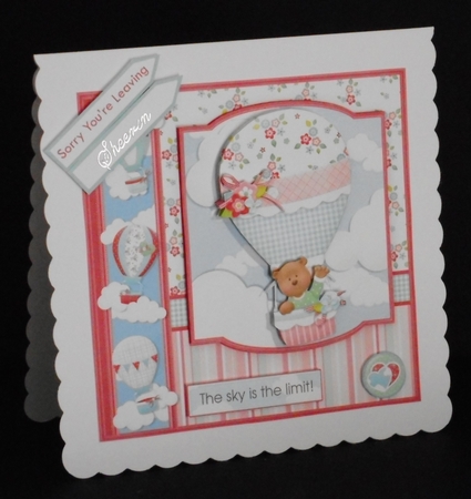 UP UP & AWAY 7.5 Decoupage & Insert Mini Kit All Occasions by Joan Prince