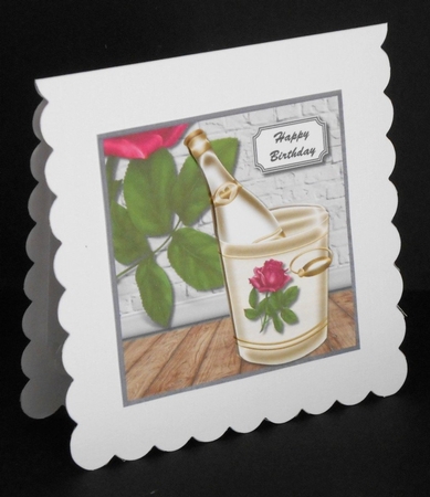 Champagne and Roses by Joan Prince