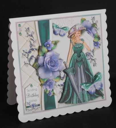 The Green Satin Dress by Joan Prince