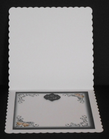 Elegant Wedding Silhouette 14 by Joan Prince